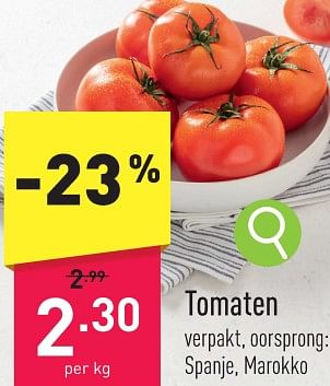 Promoties Tomaten - Huismerk - Aldi - Geldig van 29/01/2024 tot 03/02/2024 bij Aldi