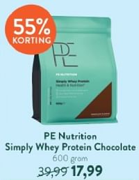 Pe nutrition simply whey protein chocolate-PE Nutrition