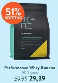 Performance whey banana-PE Nutrition