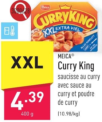 Promoties Curry king - Meica - Geldig van 29/01/2024 tot 03/02/2024 bij Aldi
