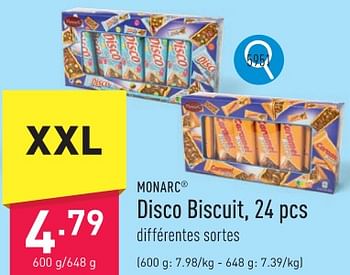 Promotions Disco biscuit - Monarc - Valide de 29/01/2024 à 03/02/2024 chez Aldi