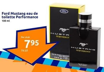 Promoties Ford mustang eau de toilette performance - Ford Mustang - Geldig van 24/01/2024 tot 30/01/2024 bij Action