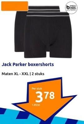 Promoties Jack parker boxershorts - Jack Parker - Geldig van 24/01/2024 tot 30/01/2024 bij Action
