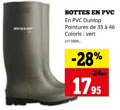 Intermarché bottes best sale de pluie