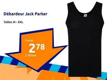 Promotions Débardeur jack parker - Jack Parker - Valide de 24/01/2024 à 30/01/2024 chez Action