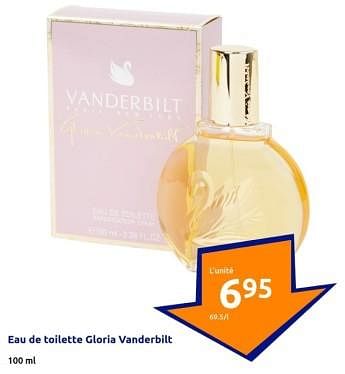 Promotions Eau de toilette gloria vanderbilt - Gloria Vanderbilt - Valide de 24/01/2024 à 30/01/2024 chez Action