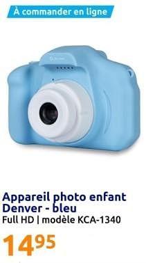 Promotions Appareil pee enfant denver - bleu kca-1340 - Denver - Valide de 24/01/2024 à 30/01/2024 chez Action