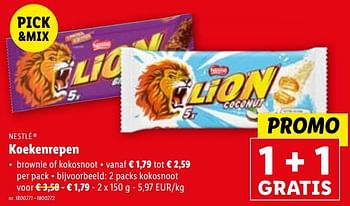 Promoties Koekenrepen - Nestlé - Geldig van 31/01/2024 tot 06/02/2024 bij Lidl
