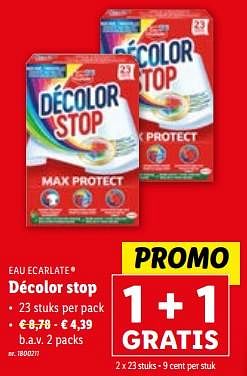 Promoties Décolor stop - Eau Ecarlate - Geldig van 31/01/2024 tot 06/02/2024 bij Lidl