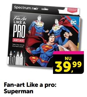 Promoties Fan-art like a pro superman - Spectrum Noir - Geldig van 26/01/2024 tot 04/02/2024 bij BoekenVoordeel