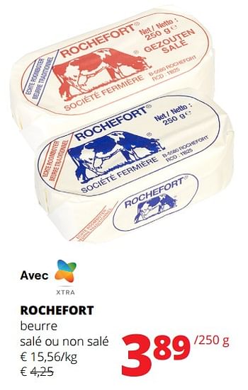 Promotions Rochefort beurre salé ou non salé - Polders - Valide de 01/02/2024 à 14/02/2024 chez Spar (Colruytgroup)