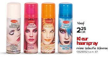 Promoties Kleur haarspray - Goodmark - Geldig van 26/01/2024 tot 18/02/2024 bij Euro Shop