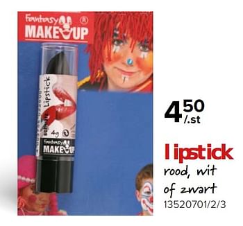 Promoties Lipstick - Huismerk - Euroshop - Geldig van 26/01/2024 tot 18/02/2024 bij Euro Shop