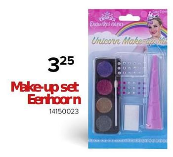Promotions Make-up set eenhoorn - Produit Maison - Euroshop - Valide de 26/01/2024 à 18/02/2024 chez Euro Shop