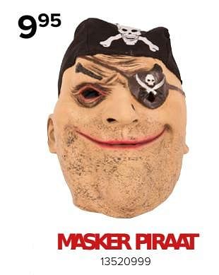 Promotions Masker piraat - Produit Maison - Euroshop - Valide de 26/01/2024 à 18/02/2024 chez Euro Shop