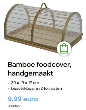 Promoties Bamboe foodcover - Huismerk - Ava - Geldig van 29/01/2024 tot 31/07/2024 bij Ava