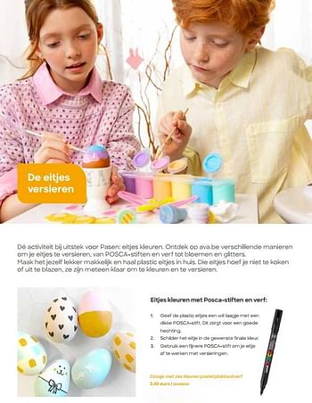 Promotions Doosje met zes kleuren pastel plakkaatverf - Produit Maison - Ava - Valide de 29/01/2024 à 31/07/2024 chez Ava