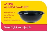 Salad bowls pet-Huismerk - Ava