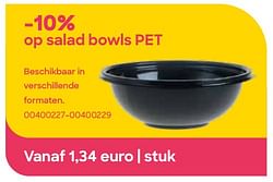 Salad bowls pet