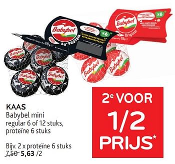 Promoties Kaas babybel mini 2e voor 1-2 prijs - Babybel - Geldig van 31/01/2024 tot 13/02/2024 bij Alvo