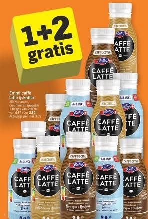 Promoties Emmi caffè latte ijskoffie - Emmi - Geldig van 29/01/2024 tot 04/02/2024 bij Albert Heijn