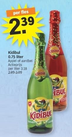Promoties Kidibul - Kidibul - Geldig van 29/01/2024 tot 04/02/2024 bij Albert Heijn