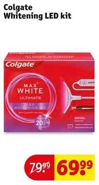 Promoties Colgate whitening led kit - Colgate - Geldig van 29/01/2024 tot 11/02/2024 bij Kruidvat