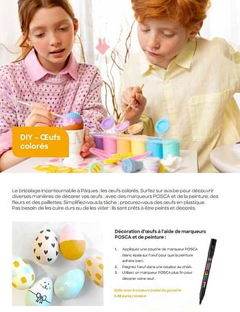 Promotions Boîte avec 6 couleurs pastel de gouache - Produit Maison - Ava - Valide de 29/01/2024 à 31/07/2024 chez Ava