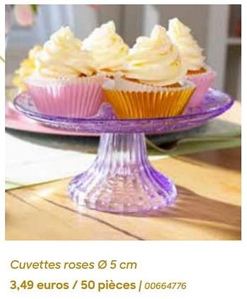 Promoties Cuvettes roses - Huismerk - Ava - Geldig van 29/01/2024 tot 31/07/2024 bij Ava