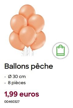 Promoties Ballons pêche - Huismerk - Ava - Geldig van 29/01/2024 tot 31/07/2024 bij Ava