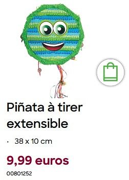 Promoties Piñata à tirer extensible - Huismerk - Ava - Geldig van 29/01/2024 tot 31/07/2024 bij Ava