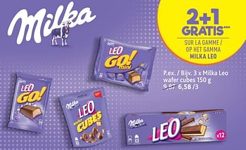 Promotions Milka leo 2+1 gratis - Milka - Valide de 31/01/2024 à 13/02/2024 chez Alvo