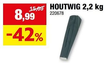 Promoties Houtwig - Huismerk - Hubo  - Geldig van 31/01/2024 tot 11/02/2024 bij Hubo