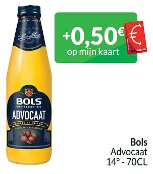 Promoties Bols advocaat - Bols - Geldig van 01/02/2024 tot 29/02/2024 bij Intermarche