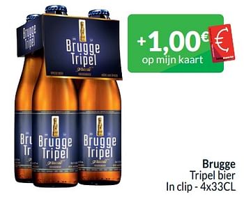 Promoties Brugge tripel bier - Brugge - Geldig van 01/02/2024 tot 29/02/2024 bij Intermarche