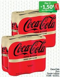 Coca-cola zero zonder cafeïne-Coca Cola