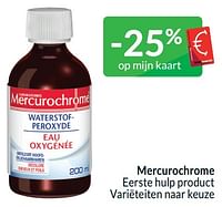 Mercurochrome eerste hulp product-Mercurochrome