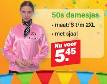 Promoties 50s damesjas - Huismerk - Van Cranenbroek - Geldig van 29/01/2024 tot 17/02/2024 bij Van Cranenbroek