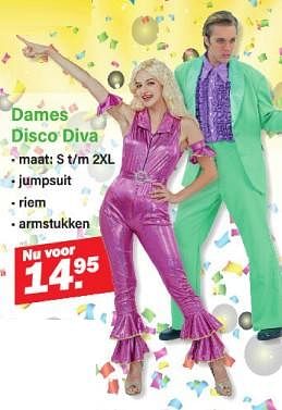 Promoties Dames disco diva - Huismerk - Van Cranenbroek - Geldig van 29/01/2024 tot 17/02/2024 bij Van Cranenbroek