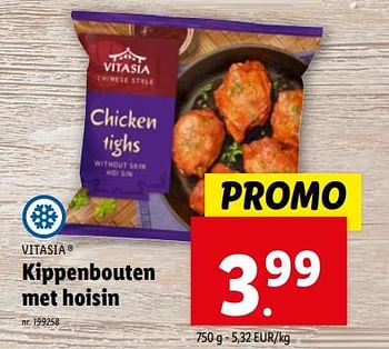 Promoties Kippenbouten met hoisin - Vitasia - Geldig van 07/02/2024 tot 13/02/2024 bij Lidl