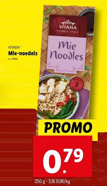 Promoties Mie-noedels - Vitasia - Geldig van 07/02/2024 tot 13/02/2024 bij Lidl