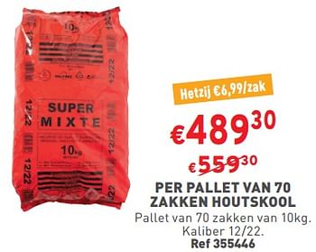 Promoties Per pallet van 70 zakken houtskool - Huismerk - Bol.com - Geldig van 31/01/2024 tot 05/02/2024 bij Trafic