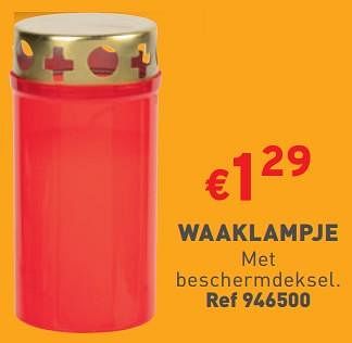 Promoties Waaklampje - Huismerk - Trafic  - Geldig van 31/01/2024 tot 05/02/2024 bij Trafic