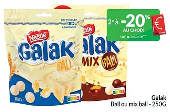 Promotions Galak ball ou mix ball - Nestlé - Valide de 01/02/2024 à 29/02/2024 chez Intermarche