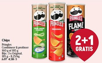 Promoties Chips pringles - Pringles - Geldig van 01/02/2024 tot 07/02/2024 bij Delhaize