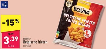 Promotions Belgische frieten - Belviva - Valide de 05/02/2024 à 10/02/2024 chez Aldi