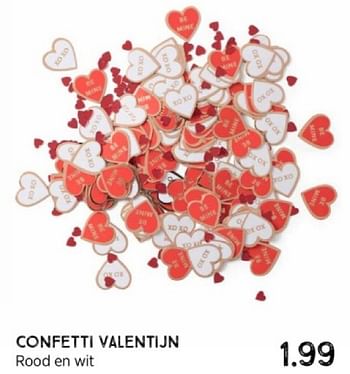 Promoties Confetti valentijn - Huismerk - Xenos - Geldig van 28/01/2024 tot 11/02/2024 bij Xenos