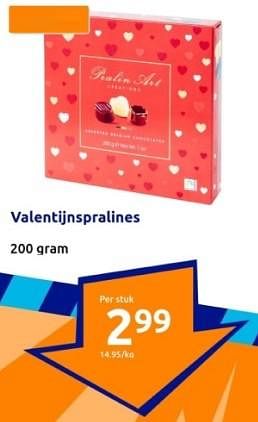 Promoties Valentijnspralines - Huismerk - Action - Geldig van 31/01/2024 tot 06/02/2024 bij Action