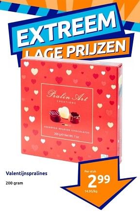 Promoties Valentijnspralines - Huismerk - Action - Geldig van 31/01/2024 tot 06/02/2024 bij Action