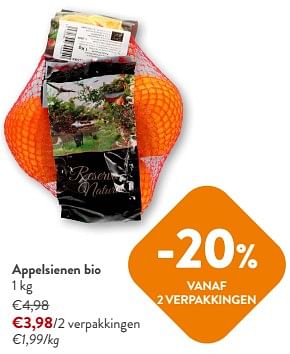 Promoties Appelsienen bio - Huismerk - Okay Buurtwinkels - Geldig van 31/01/2024 tot 13/02/2024 bij OKay